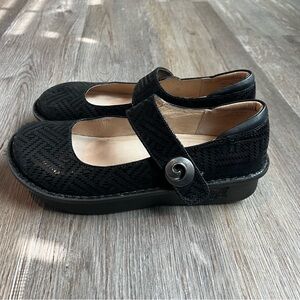 Algeria Paloma Black Dazzler Mary Jane Size 10